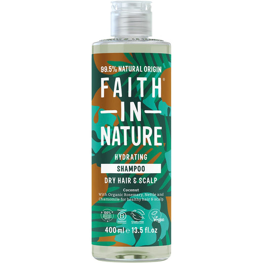 Faith In Nature Shampoo Hydrating Coconut 400ml Payless 4 Organics
