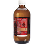 500ml bottle of Fulhealth Zinc Colloid Concentrate showing directions for use and Australian-made logo.