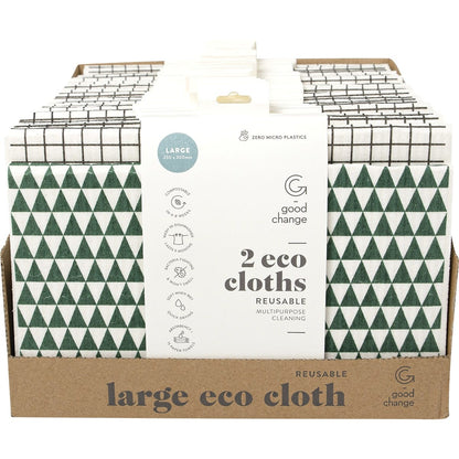Good Change Store Eco Cloth Large 2 Pack