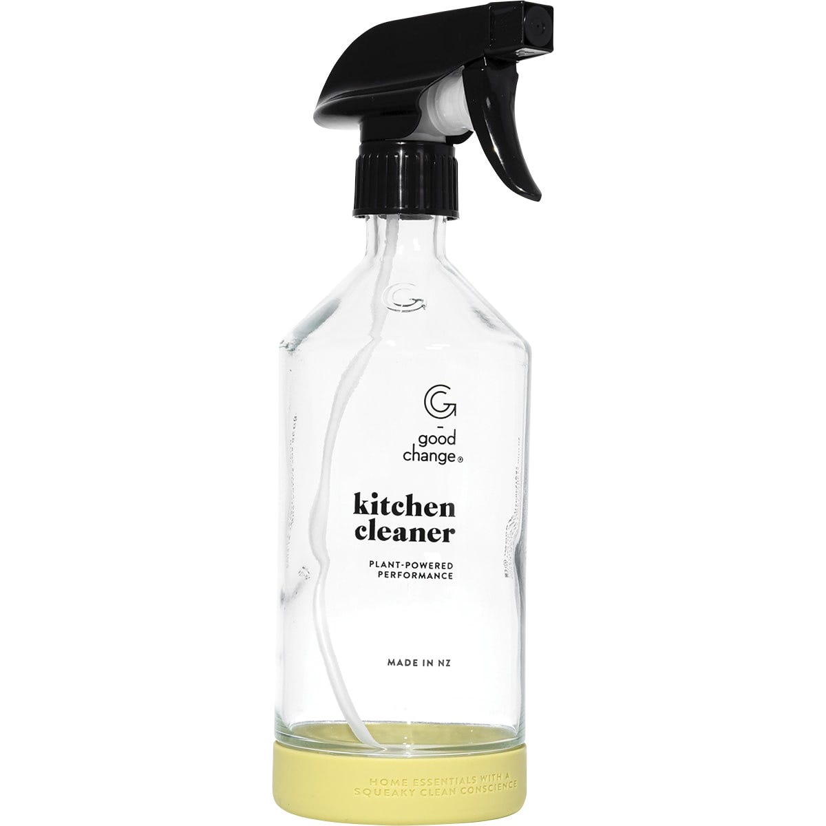 Good Change Store Glass Bottle with Spray Trigger Kitchen Cleaner 500ml (Pack of 6)