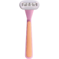 Gem Skin-Loving Shaving Kit Sweet Treat Starter Set featuring a lilac razor, two refills, and a matching holder.