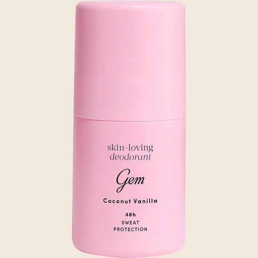 Gem Skin-Loving Roll On Deodorant Coconut Vanilla 50ml