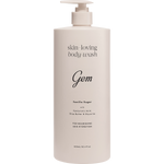 Gem 900ml Skin-Loving Body Wash Vanilla Sugar bottle on a white background.