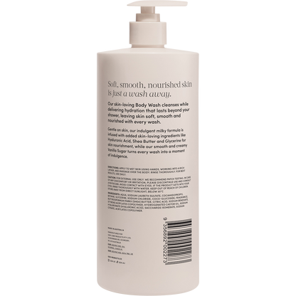 Gem Skin-Loving Body Wash Vanilla Sugar 900ml (Pack of 3)