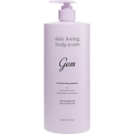 Gem 900ml Skin-Loving Body Wash Vanilla Macadamia bottle on a white background.