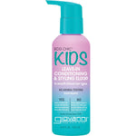 Giovanni Eco Chic Kids Leave-In Conditioning Elixir 133ml bottle with watermelon and strawberry illustrations.