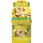 The Ginger People Gin Gins Lemon Ginger Chews 60g (Pack of 12)