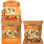 The Ginger People Gin Gins Mandarin Orange Ginger Chews 60g (Pack of 12)