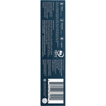 Back of Grin Pro Enzyme Whitening box showing ingredients, directions, and product warnings on purple and white packaging.
