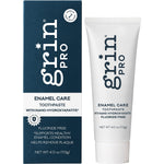 Grin Pro Enamel Care Toothpaste 113g tube and box featuring nano-hydroxyapatite for enamel support.