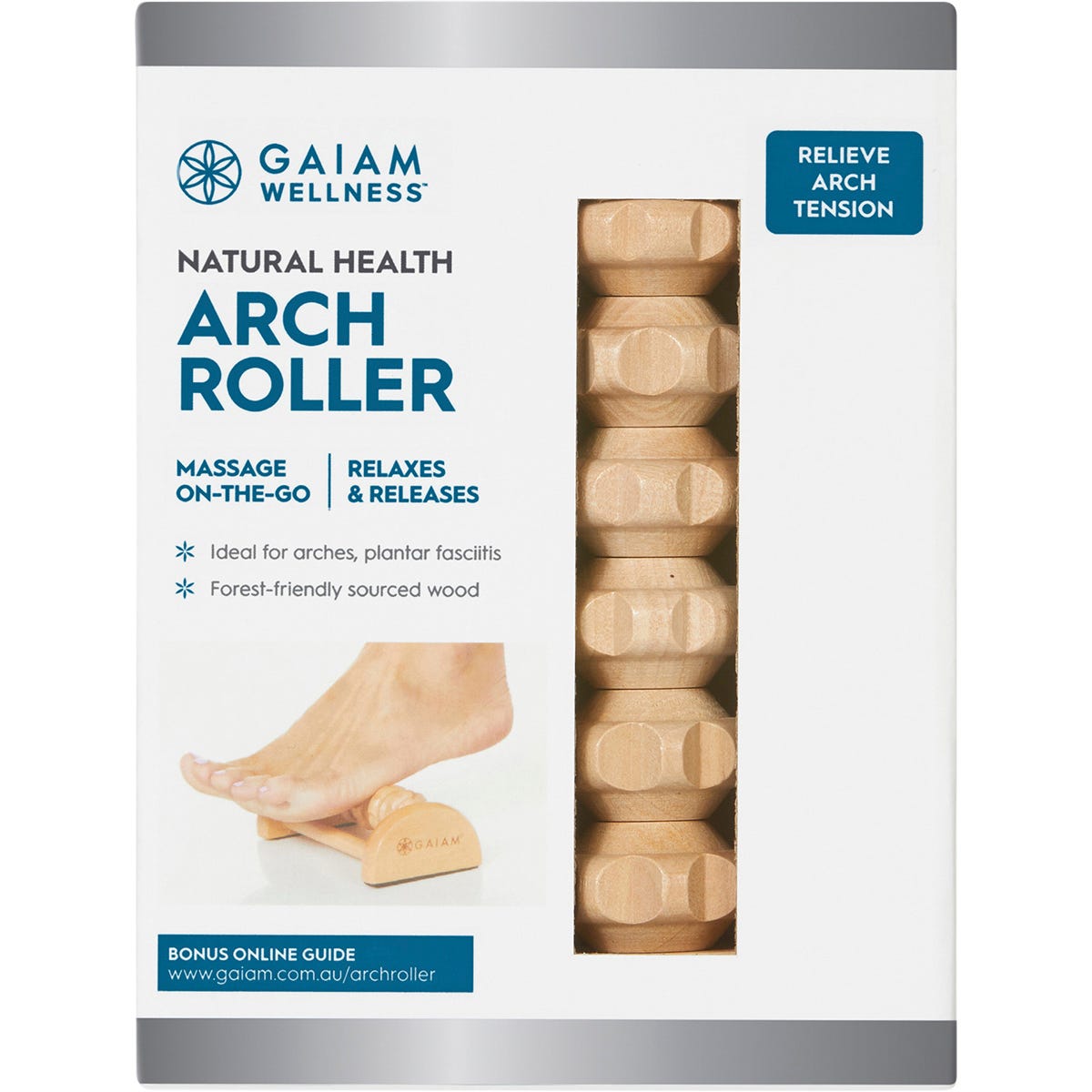 Gaiam Natural Health Arch Roller Payless 4 Organics