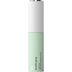 Compact 9ml Gem Crisp Mint breath spray with a white and blue label, shown from a side angle on a white background.