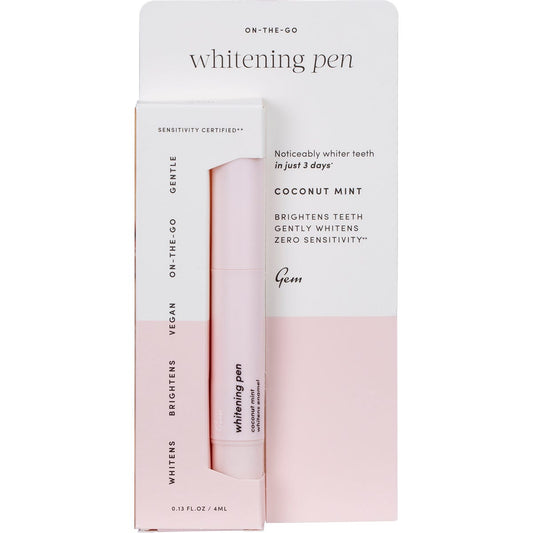Gem Whitening Pen Coconut Mint 6ml Payless 4 Organics