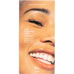 Gem Whitening Strips box with a single sachet showing ingredients and usage for dissolvable teeth whitening.