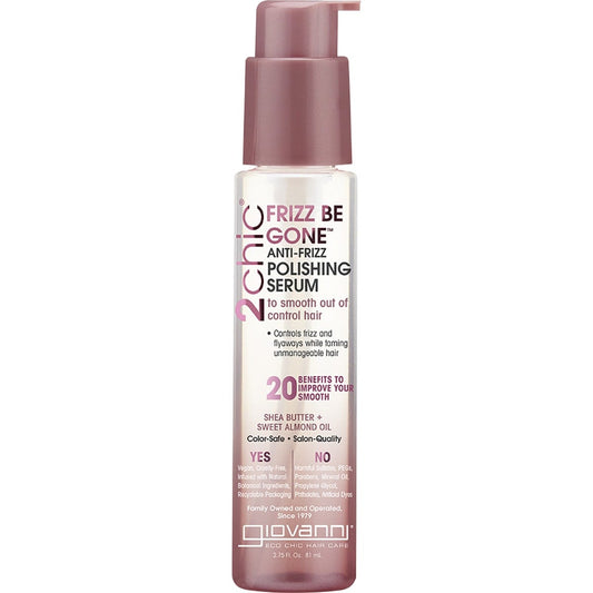 Giovanni Anti-Frizz Serum 2chic Frizz Be Gone Frizzy Hair(Frizzy Hair Shea Butter & Sweet Almond Oil) 81ml Payless 4 Organics