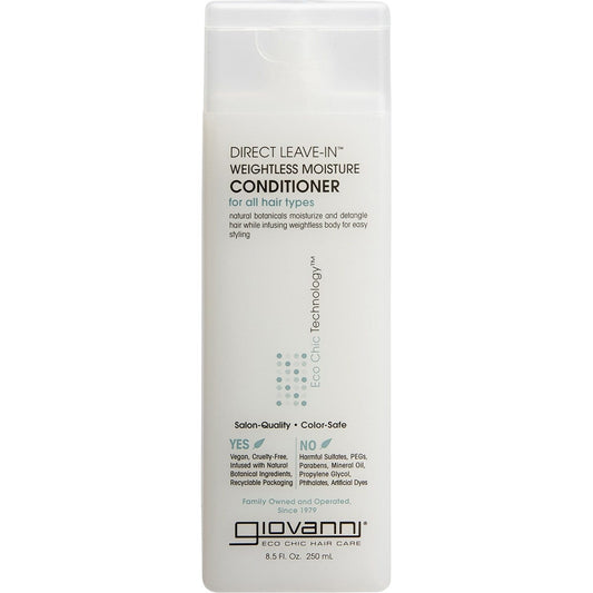 Giovanni Conditioner Direct Leave-in All Hair(All Hair) 250ml Payless 4 Organics