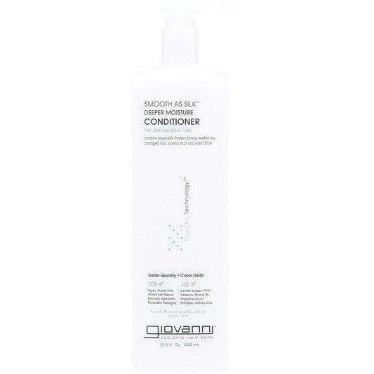 Giovanni Conditioner Smooth As Silk Damaged Hair(Damaged Hair) 1L Payless 4 Organics