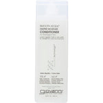 250ml bottle of Giovanni Smooth As Silk Deeper Moisture Conditioner for damaged hair with Eco Chic Technology.