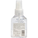 Back view of a 127ml Giovanni Shine of the Times High Gloss Hair Mist bottle with directions and ingredient list.