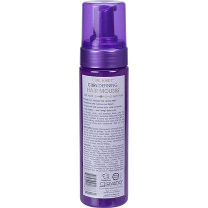 Giovanni Hair Mousse Curl Habit Curl Defining 207ml Payless 4 Organics