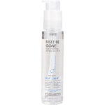 81ml bottle of Giovanni Frizz Be Gone Hair Serum with a purple label and clear pump lid on a white background.