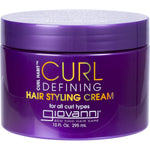 295ml bottle of Giovanni Curl Habit Curl Defining Hair Styling Cream for all curl types and textured hair.