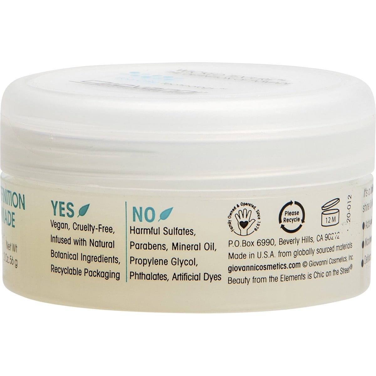 Giovanni Hair Styling Wax Wicked Texture Pomade 57g Payless 4 Organics