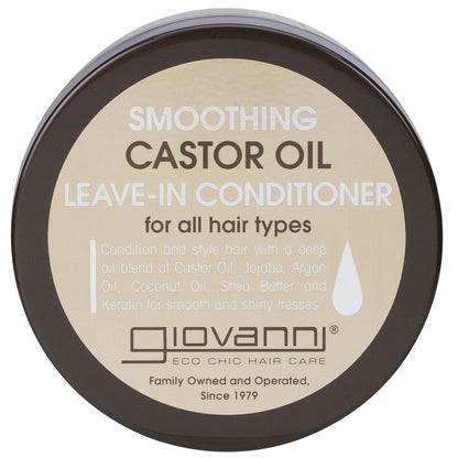 Giovanni Leave-in Conditioner Castor Oil All Hair 340ml Payless 4 Organics