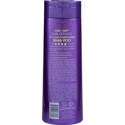 Giovanni No-Foam Conditioning Shampoo Curl Habit Curl Defining 399ml Payless 4 Organics