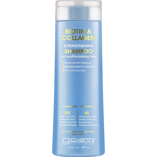Giovanni Shampoo Biotin & Collagen Strengthening 399ml Payless 4 Organics