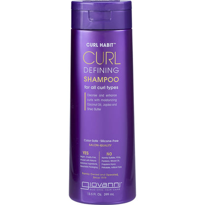 Giovanni Shampoo Curl Habit Curl Defining 399ml Payless 4 Organics