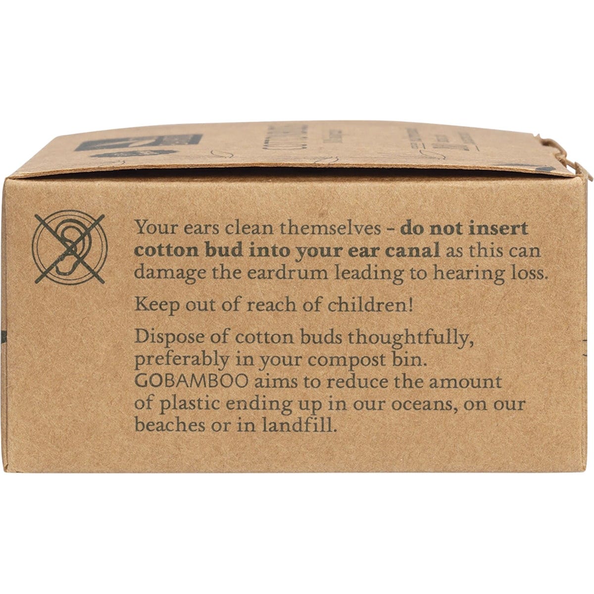 Go Bamboo Cotton Buds 100% Biodegradable 200 Pack Payless 4 Organics