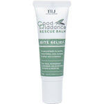 Good Riddance Rescue Balm 10g biodegradable tube for soothing insect bites, cuts, and skin irritations.