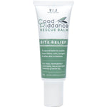 30g tube of Good Riddance Rescue Balm for insect bite relief featuring a green and white label on a white background.