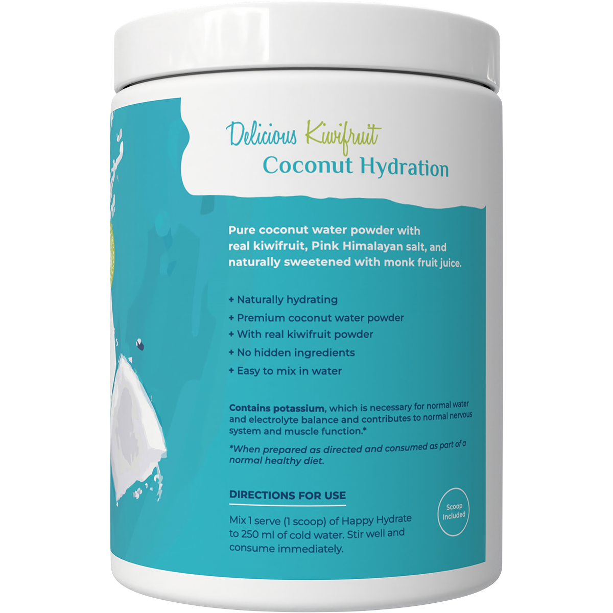 Happy Bum Happy Hydrate Kiwifruit 162g