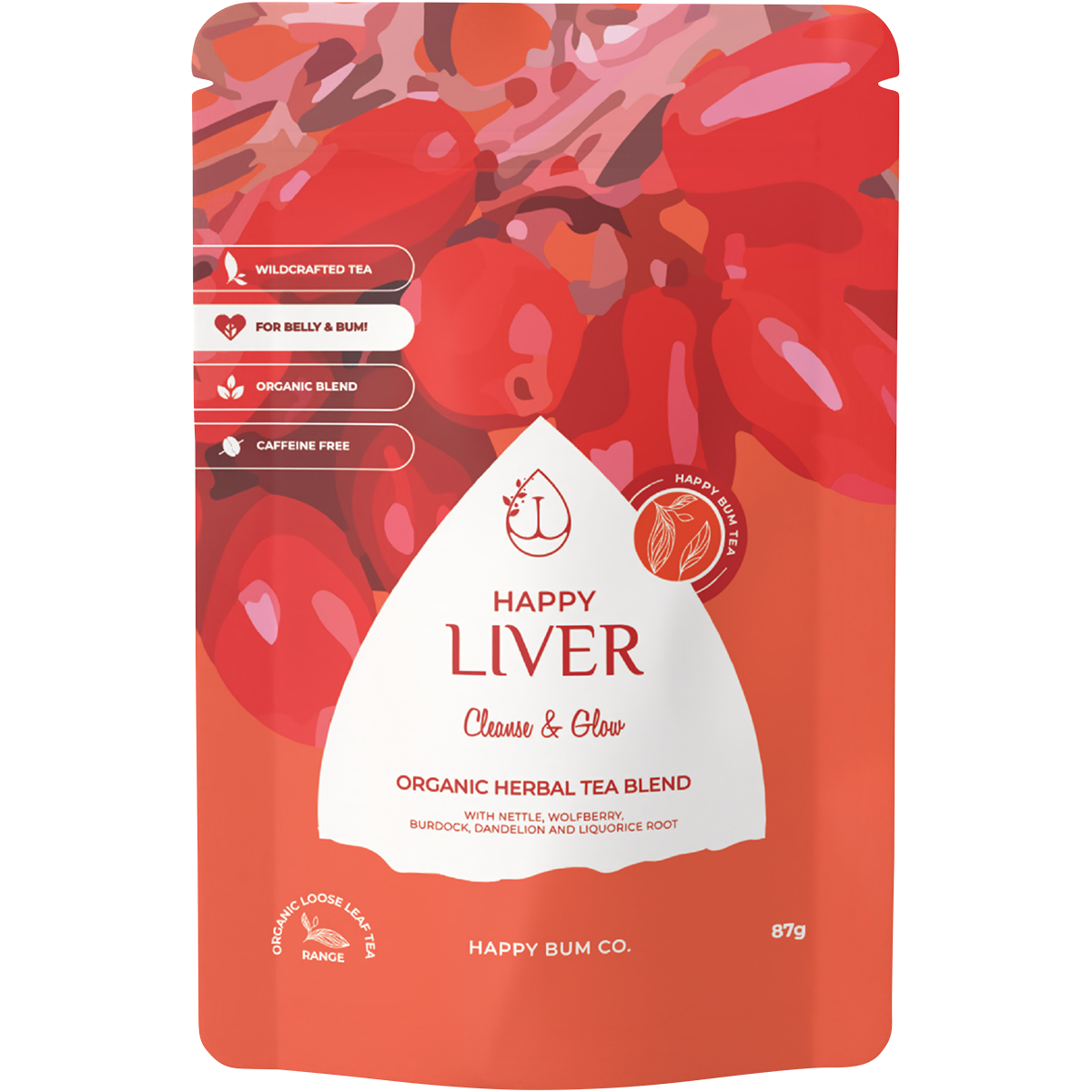 Happy Bum Happy Liver Tea 87g