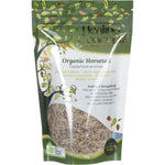 Healing Concepts Organic Horsetail 40g bag of loose leaf tea for joint health and hair loss.