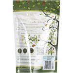 Back view of Healing Concepts Organic Lemon Balm 30g clear packaging showing dried green herbs and product information.