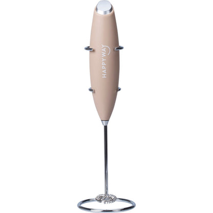 Happy Way Hand Blender Beige with Stand