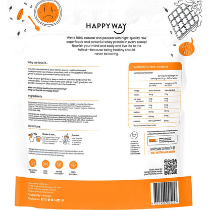 Happy Way Whey Protein Powder Chocolate 2kg