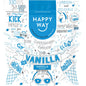 Happy Way Whey Protein Powder Vanilla 2kg
