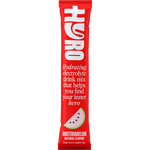 A single pink and white Hyro Watermelon electrolyte sachet featuring the HASTA Certified logo on a white background.