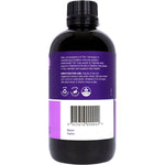 Side view of Hab Shifa 250ml Black Seed Oil bottle showing dosage directions and nutritional information.