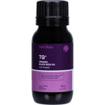 Hab Shifa TQ+ Organic Black Seed Oil 50ml bottle and packaging featuring black seeds and immune support claims.