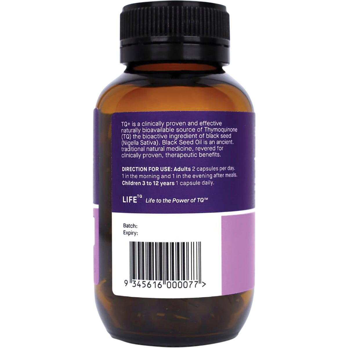 Hab Shifa TQ+ Ultra Strength Black Seed Oil Vegecapsules 120 Caps Payless 4 Organics