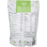 Happy Way 1kg bag of Choc Pea Princess Vegan Protein Powder with chocolate graphics on a white background.