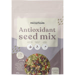 Pack of five 180g bags of Hemp Foods Australia Antioxidant Seed Mix with pumpkin seeds and dried berries.