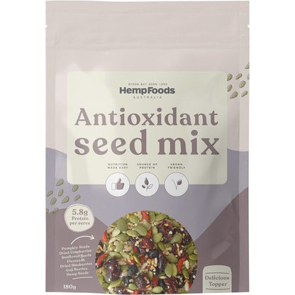 Hemp Foods Australia Antioxidant Seed Mix 180g (Pack of 5) Payless 4 Organics