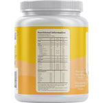 Side view of a 1.5kg bag of Hemp Foods Australia Organic Hemp Gold Protein with a green and white label.