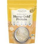 450g bag of Hemp Foods Australia Organic Hemp Gold Protein with Omega 3, 6 & 9 and 60% protein labels.